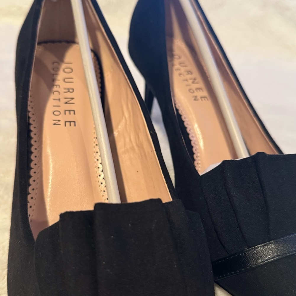 Journee Collection Black Heels